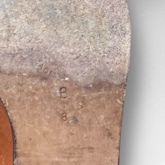 Vintage Via‎ Spiga Leather Snake Brown Boots as is - Picture 6 of 6